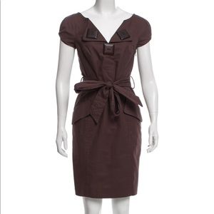 Olive brown Milly dress
